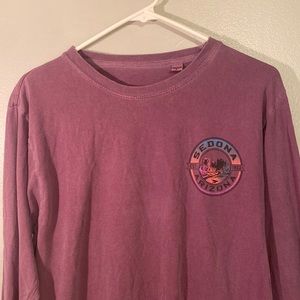 Small Long Sleeve Sedona Arizona Shirt